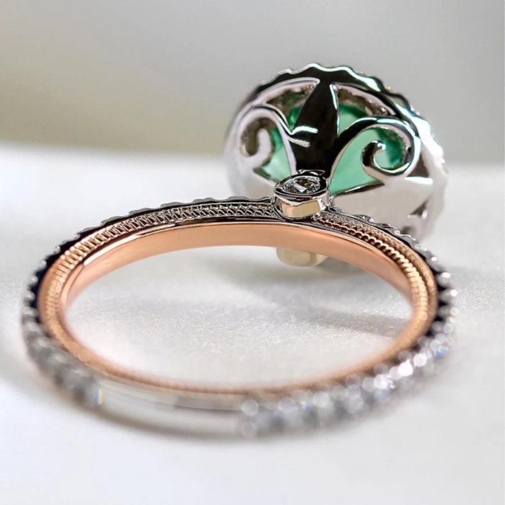 NEW💍925 Sterling Silver Diamond Engagement Ring - Picture 4 of 5